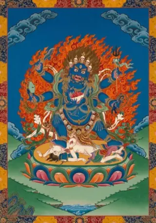 Гомбо — Mahākāla / 大黒天