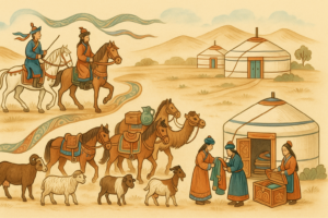 モンゴルの伝統的婚礼儀礼